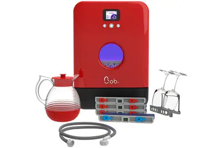 Daan Tech Bob - Pack Premium Rouge Mini Lave vaisselle
