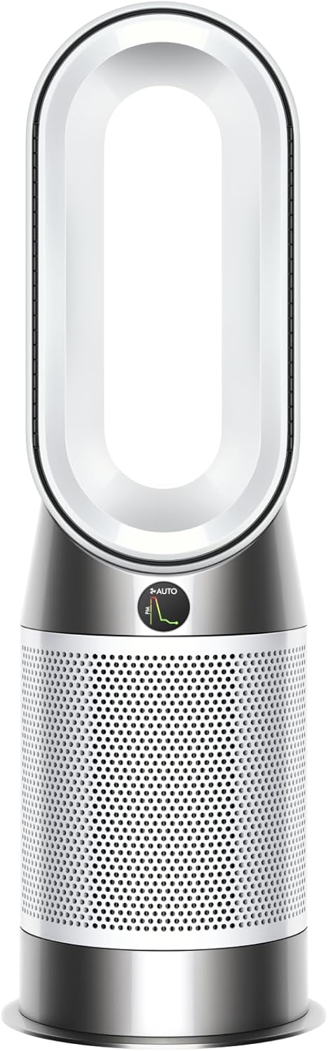 Dyson Purifier Hot+Cool Gen1 Purificateur d’air et chauffage HP10 – purification, chauffage avec flux d’air rafraîchissant puissant (Argent)(Black)