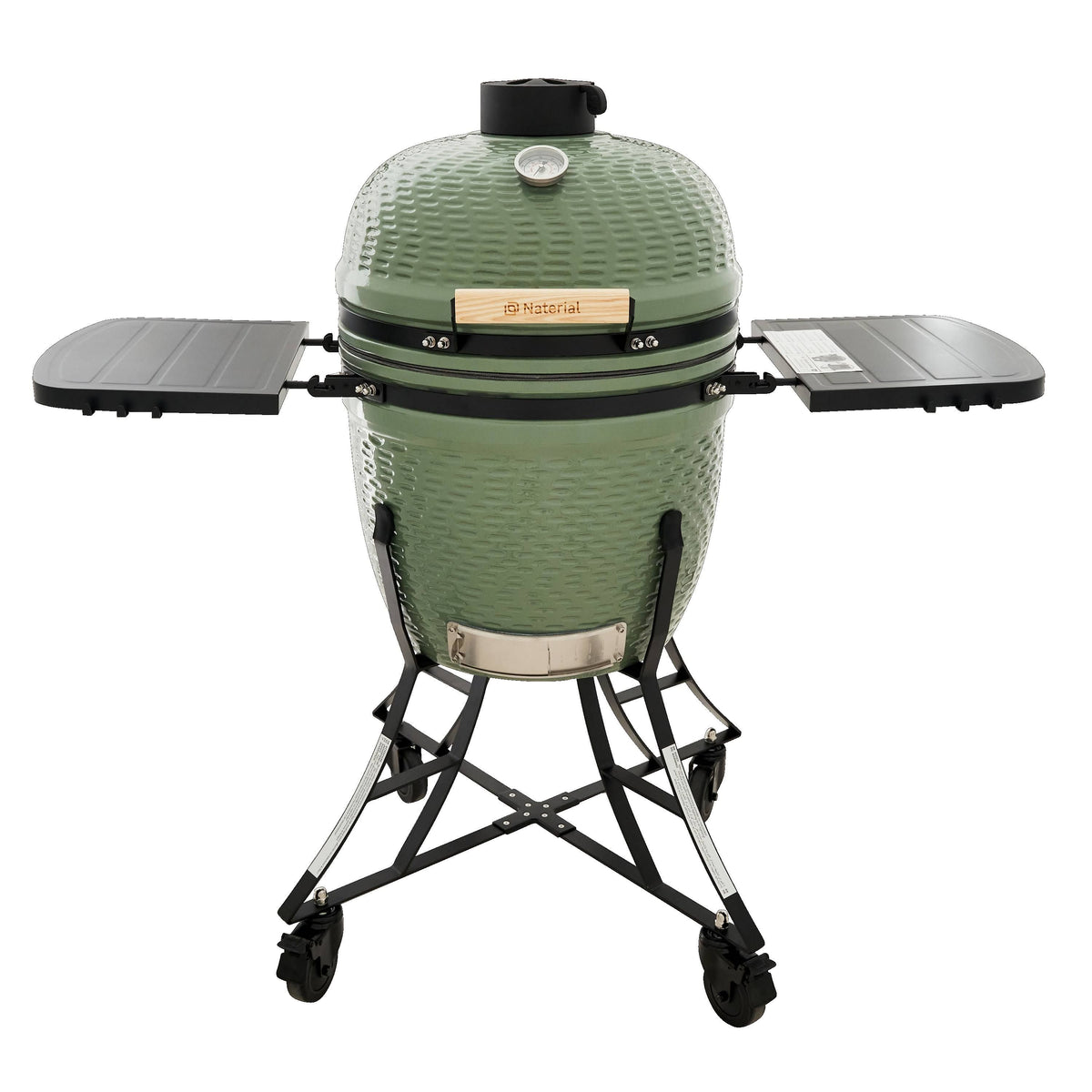Naterial Barbecue en céramique(Vert/Noir)