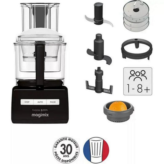 Robot multifonction MAGIMIX CS 5200 XL noir