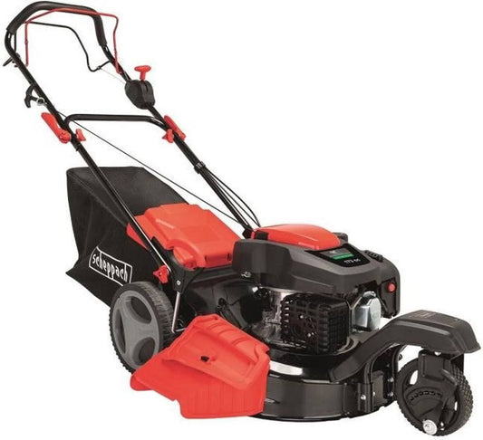 Tondeuse autotractée A 3 roues MS173-51-3RBR - 51 cm de Coupe - Scheppach(Noir/Rouge)