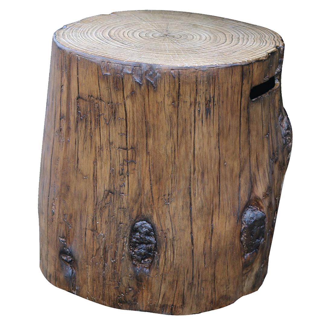 Elementi Gasfles Cover Boomstam Bruin Ø 50,0 cm