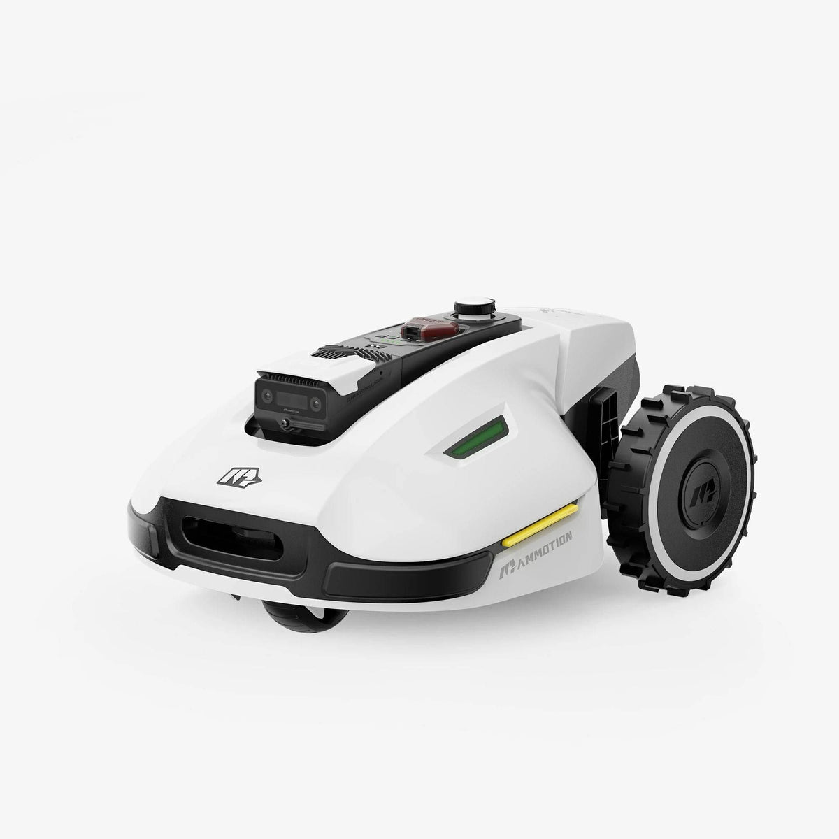 Mammotion Luba 2 AWD 10000h Perimeter Wire Free Robot Lawn Mower, Mow Lawns Up to 2.5 Acres, AWD for 80%(38°) Slope Mowing(Blanc/Noir)