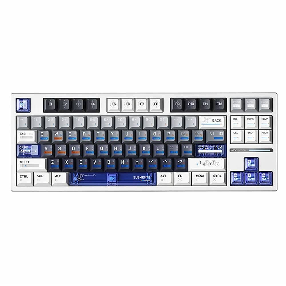 ATK Z87 Pro Periodic Table Wireless ANSI US(Noir/Blanc/Bleu/Gris)